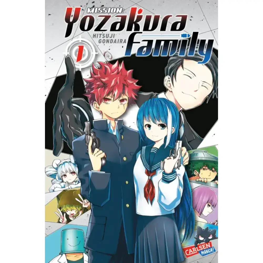 Mission: Yozakura Family Manga Carlsen Action Comedy