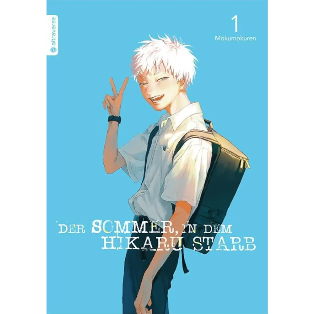 Cover des Mangas ›Der Sommer, in dem Hikaru starb‹, deutsche Ausgabe von Altraverse Manga.