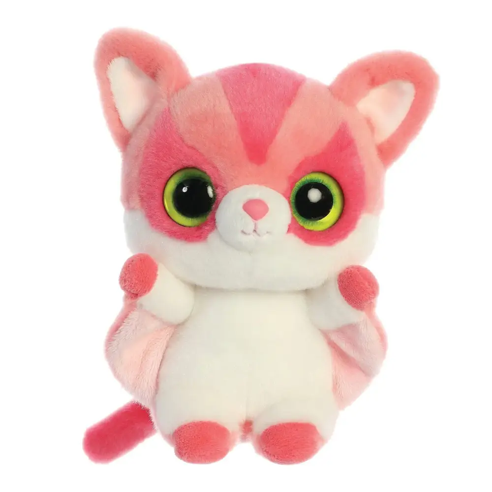 Aurora YooHoo & Friends Shooga Flughörnchen 20 cm Plüschtier – süßes Flughörnchen mit Glitzeraugen