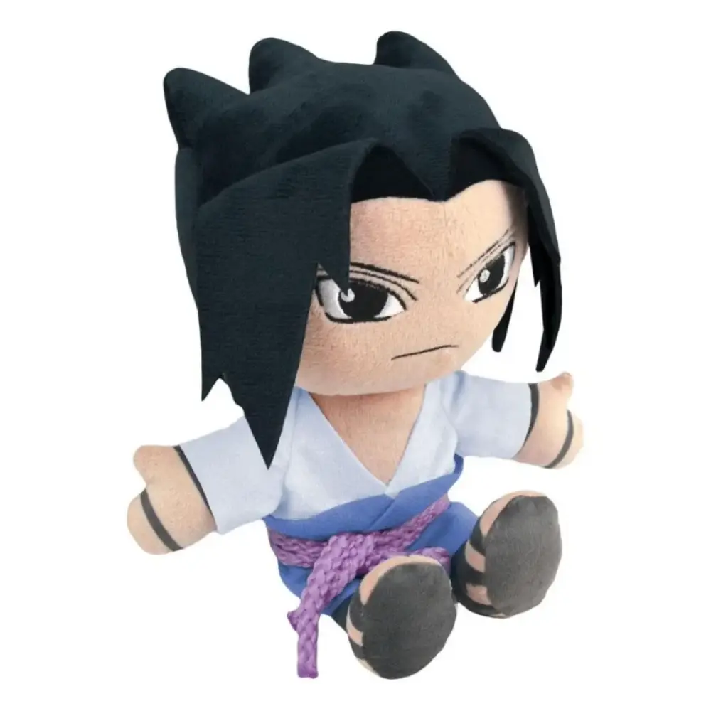 Naruto Shippuden Plüschfigur Sasuke Uchiha Hebi Outfit 26 cm – offiziell lizenziertes Plüschtier von Great Eastern Entertainment.