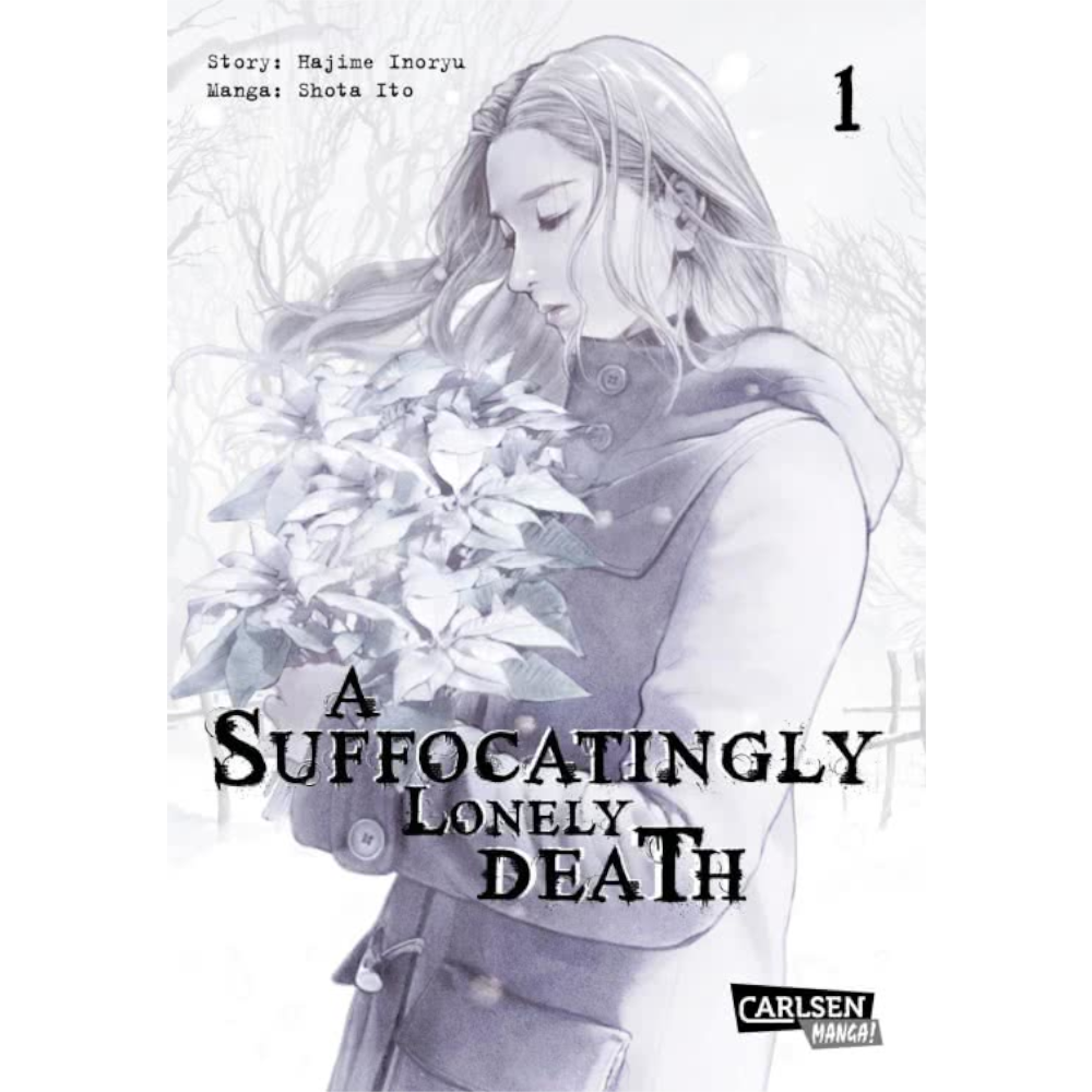 A Suffocatingly Lonely Death – düsterer Crime-Manga von Carlsen über Ermittler Jin Saeki.