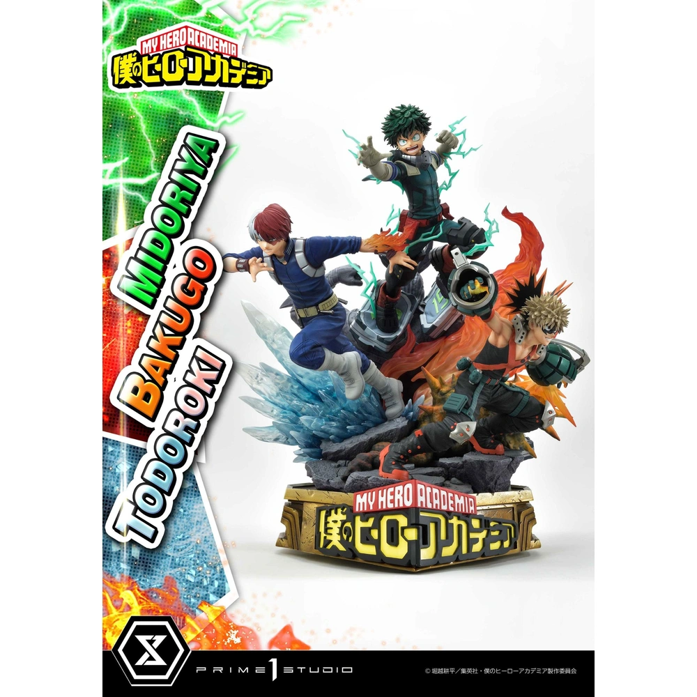 My Hero Academia - Diorama - Midoriya, Bakugo & Todoroki - 69 cm