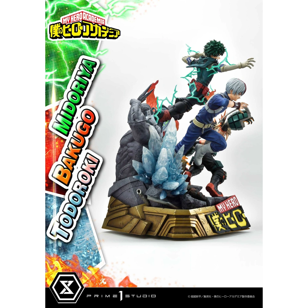 My Hero Academia - Diorama - Midoriya, Bakugo & Todoroki - 69 cm