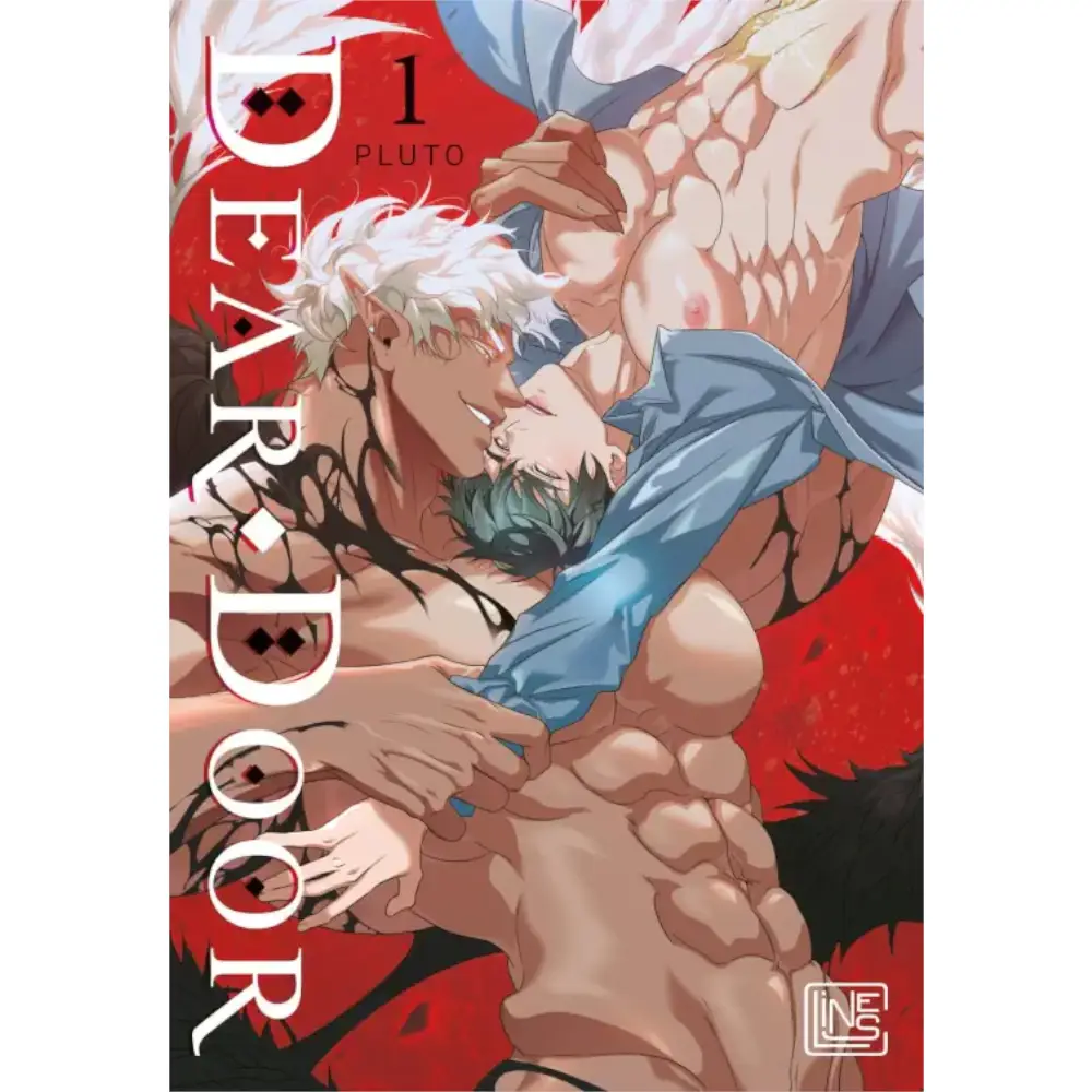 Dear Door Manga – Deutsches Cover mit Kyungjoon und Dämonenkönig Cain.