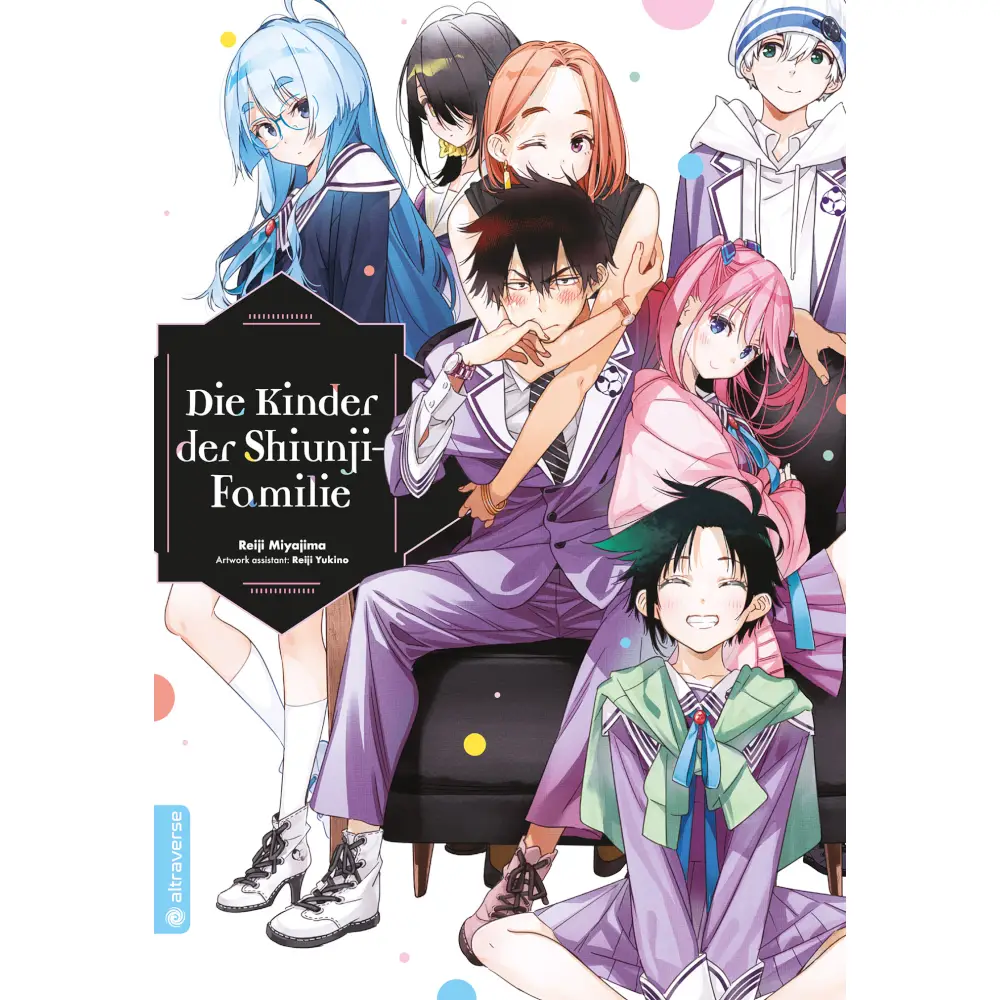 Cover des Mangas ›Die Kinder der Shiunji-Familie‹, deutsche Ausgabe von Altraverse Manga.