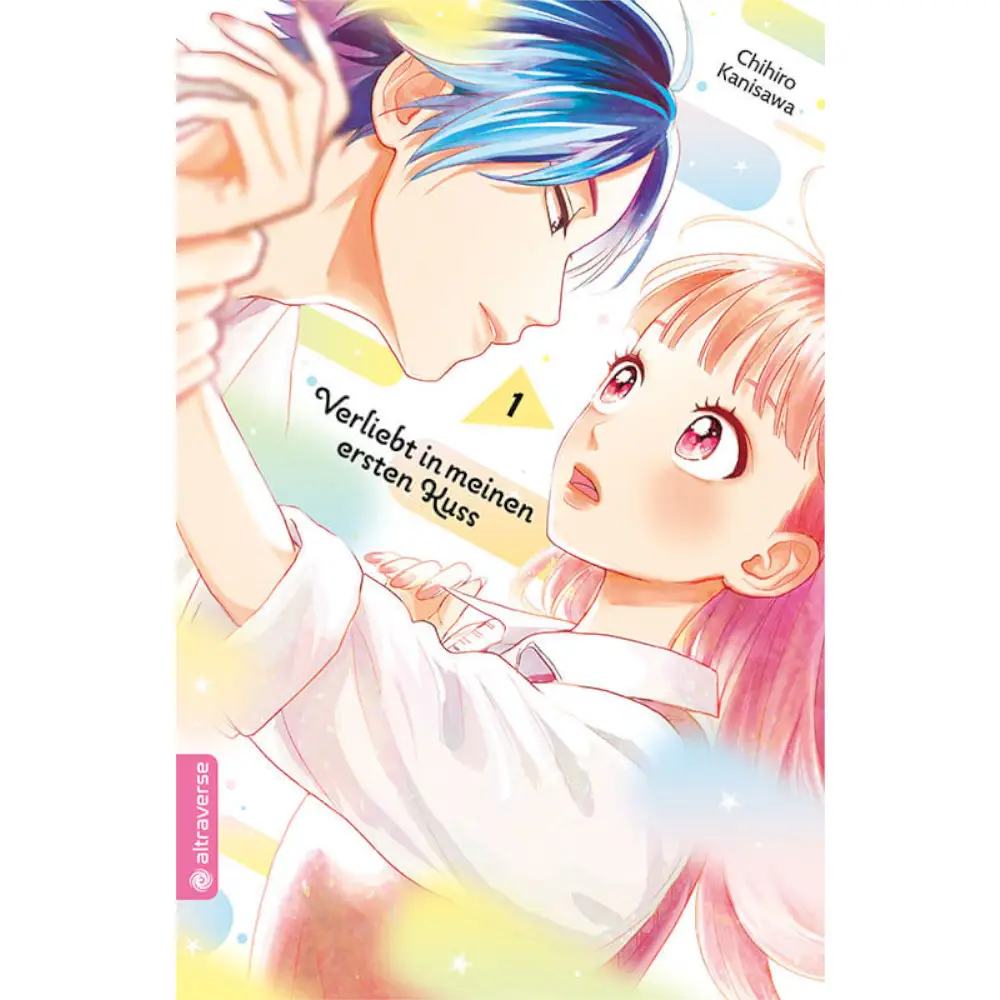 Cover des Mangas ›Verliebt in meinen ersten Kuss‹, deutsche Ausgabe von Altraverse Manga.