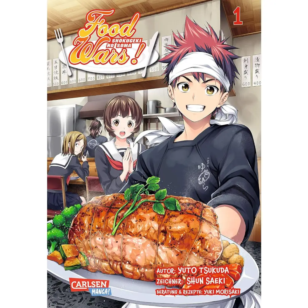 Food Wars Manga Shokugeki no Soma von Carlsen Manga