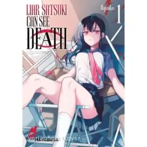 Liar Satsuki Can See Death Manga – Deutsches Cover mit Minazuki Satsuki, düsterer Mystery-Thriller von Hayabusa Manga
