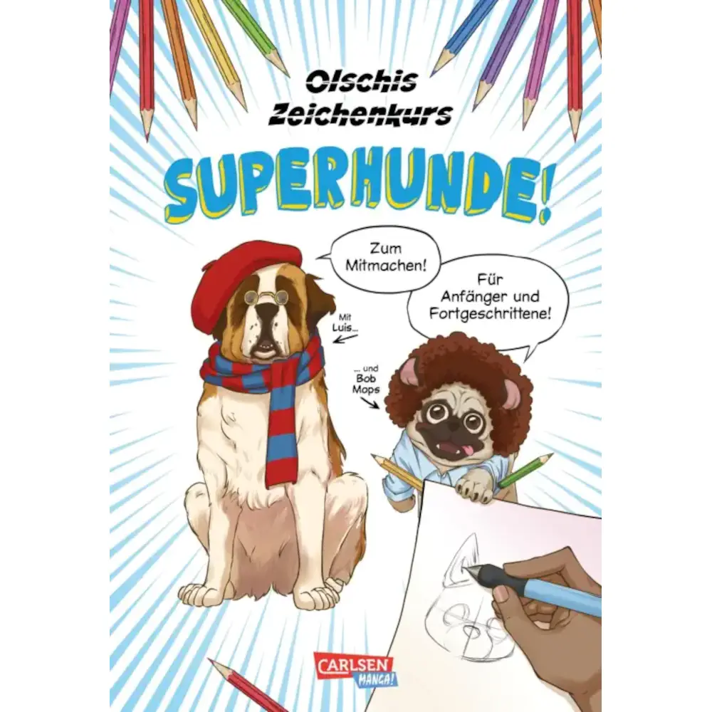Olschis Zeichenkurs: Superhunde!