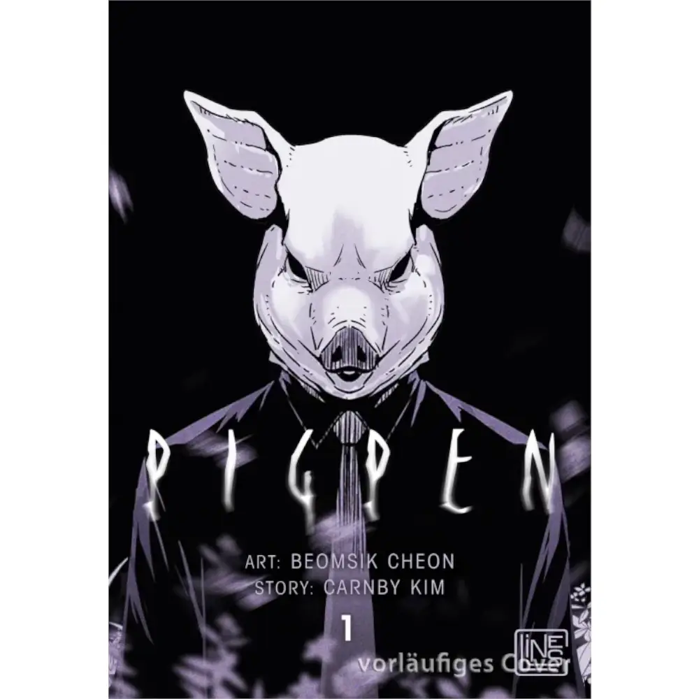 PIGPEN Manhwa – Cover des psychologischen Farb-Thrillers von C LINES / Carlsen Manga.