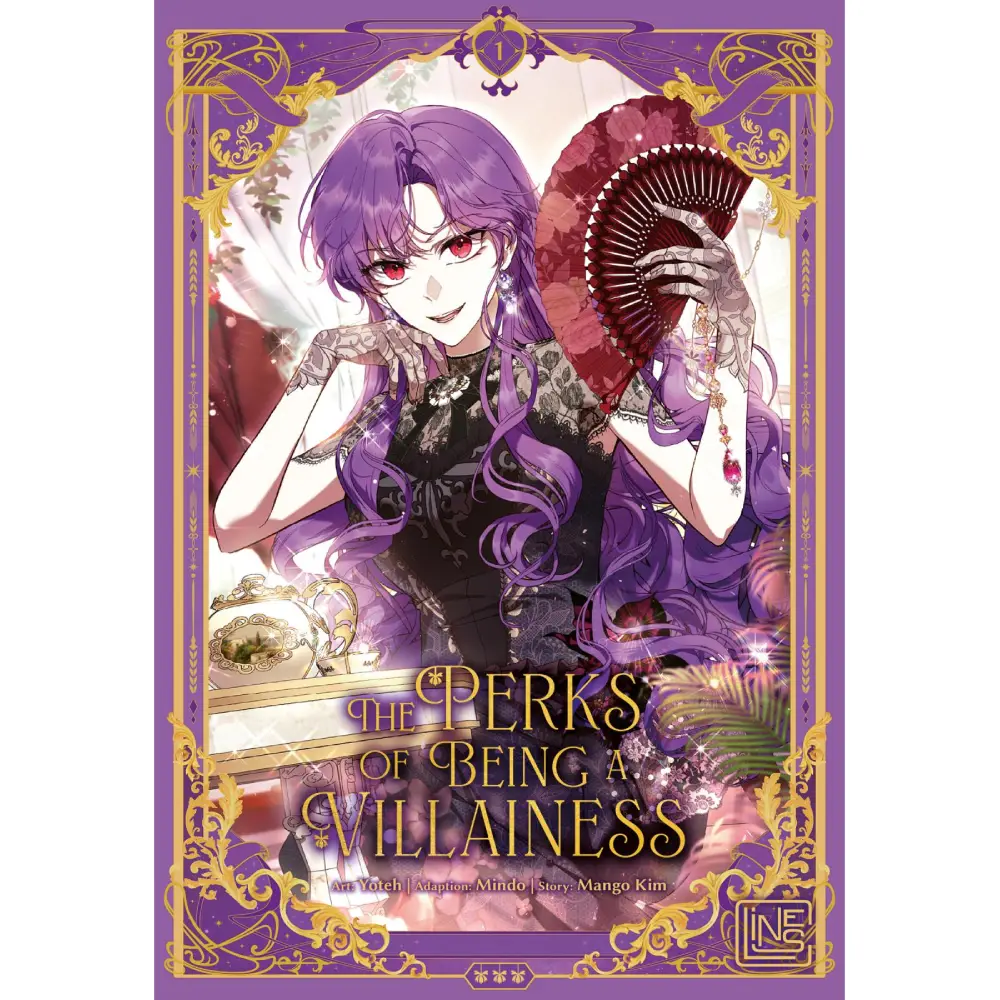 The Perks of Being a Villainess Manhwa – deutsches Cover der Fantasy-Romance von C LINES.