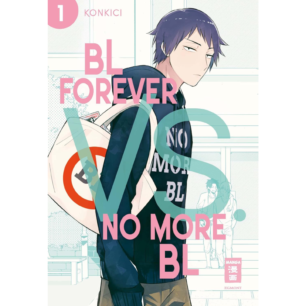BL Forever vs no more BL Manga – Deutsches Cover mit humorvollem Boys-Love-Parodie-Setting, Comedy-Manga von Egmont Manga
