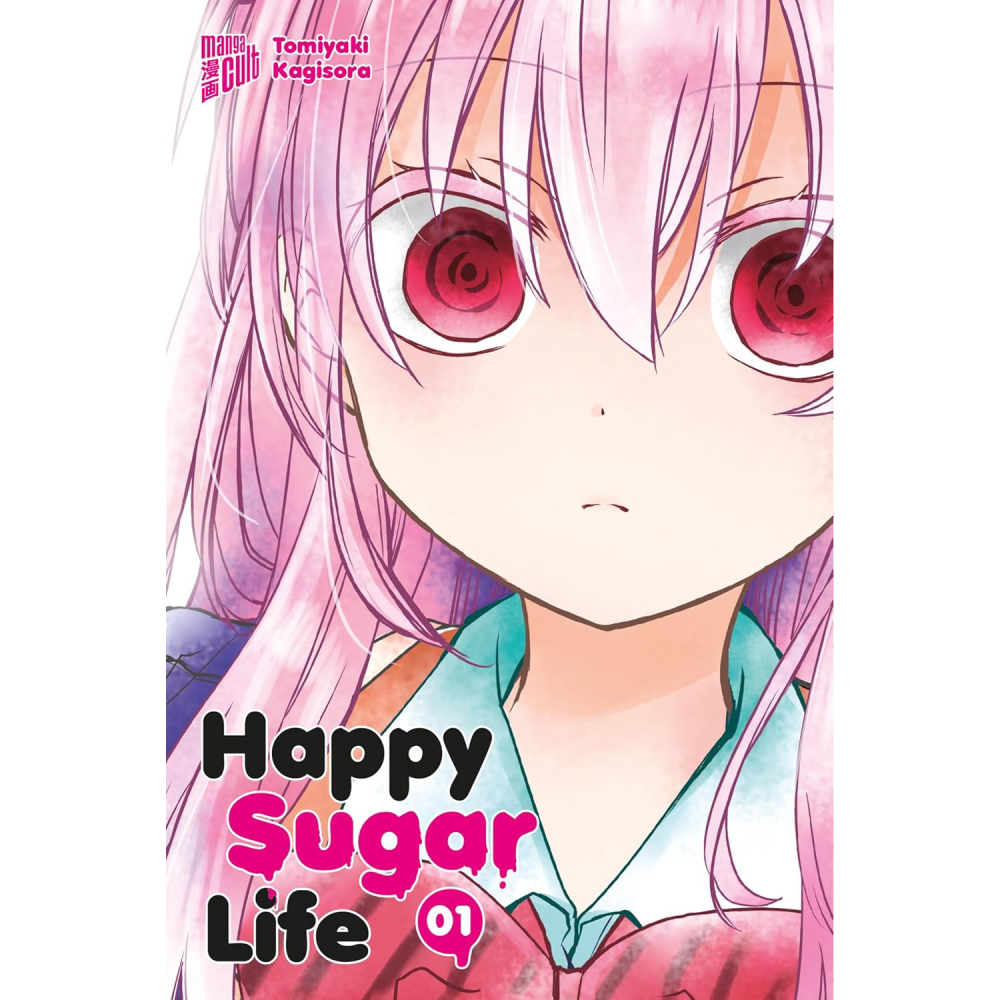 Cover des Mangas ›Happy Sugar Life‹, deutsche Ausgabe von Manga Cult