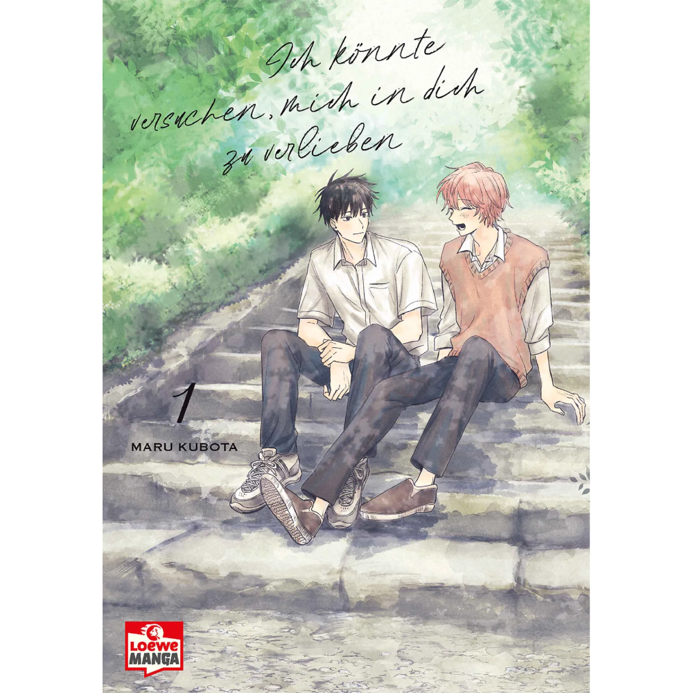 Cover des Mangas ›Ich könnte versuchen, mich in dich zu verlieben‹, deutsche Ausgabe von Loewe Manga.