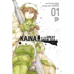 Kaina of the Great Snow Sea Manga – Deutsches Cover mit Kaina und Ririha über dem Schneemeer, atmosphärischer Fantasy-Sci-Fi-Manga von Manga Cult