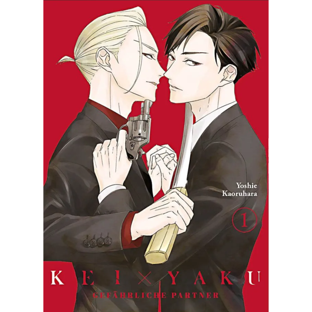 Cover des Mangas ›Kei x Yaku – Gefährliche Partner‹, deutsche Ausgabe von Panini Manga.