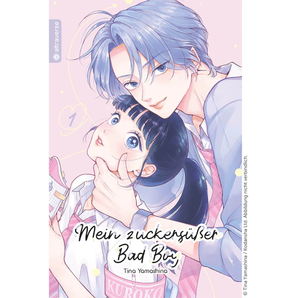 Cover des Mangas ›Mein zuckersüßer Bad Boy‹, deutsche Ausgabe von Altraverse Manga.“