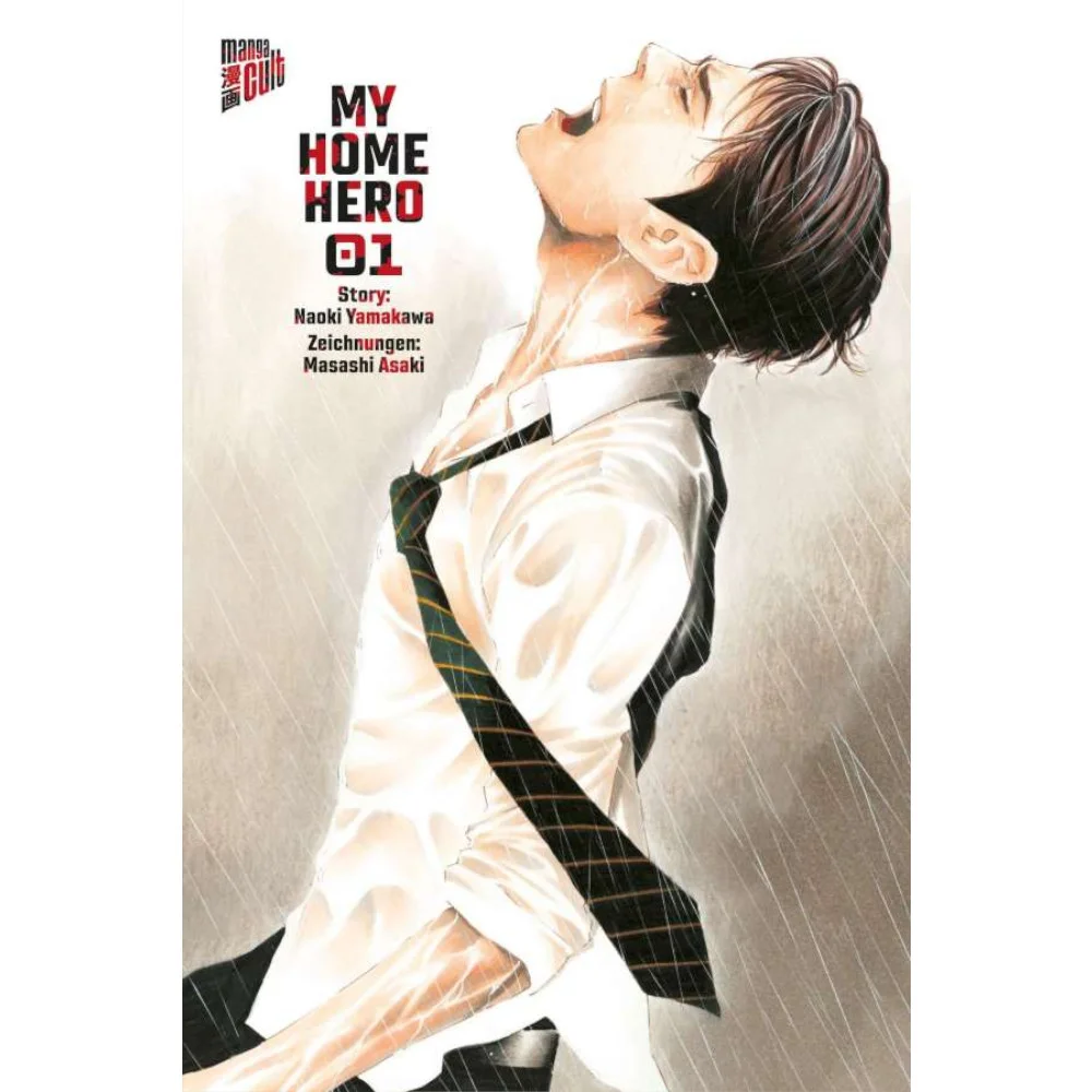 Cover des Mangas ›My Home Hero‹, deutsche Ausgabe von Manga Cult.