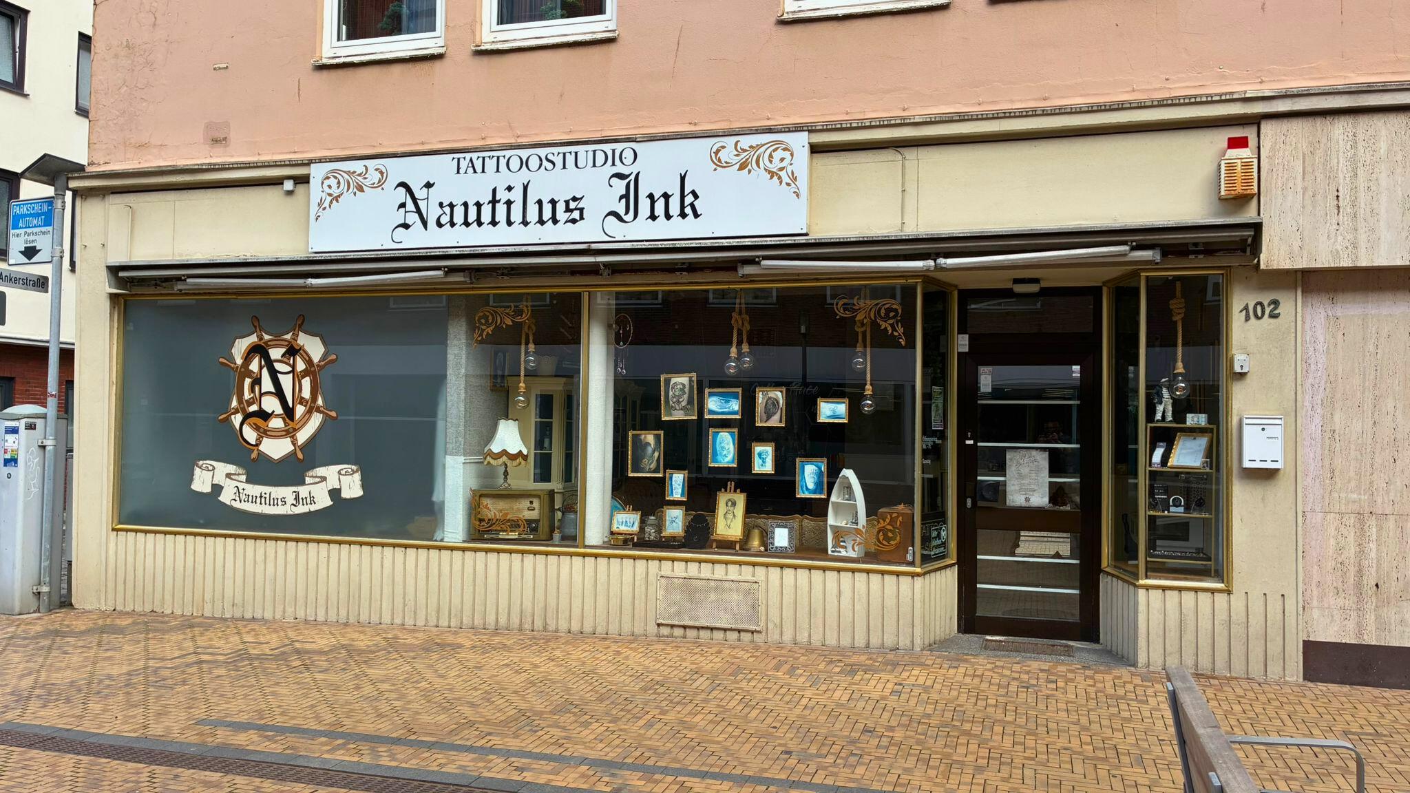 Tattoo-Raum von Nautilus INK im Mangastore