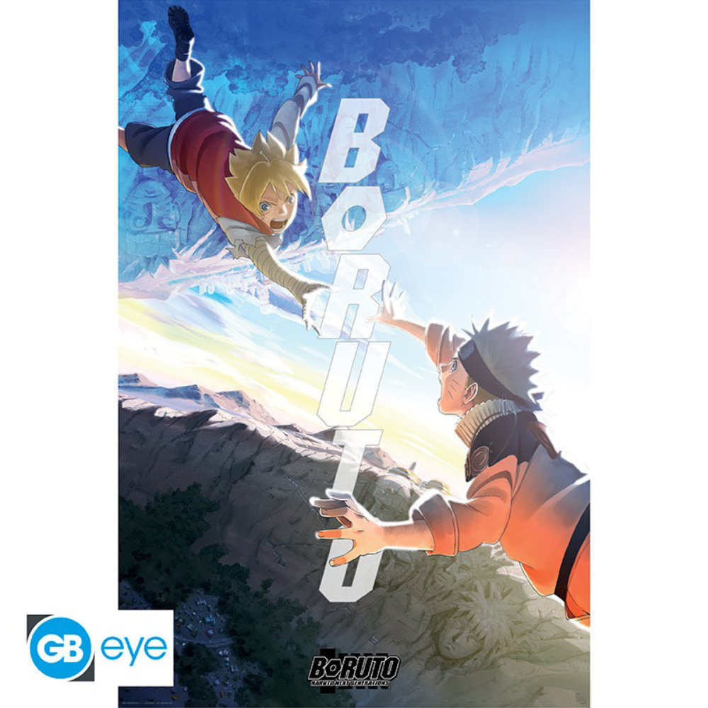 Boruto - Boruto & Naruto - Poster (91,5 × 61 cm)