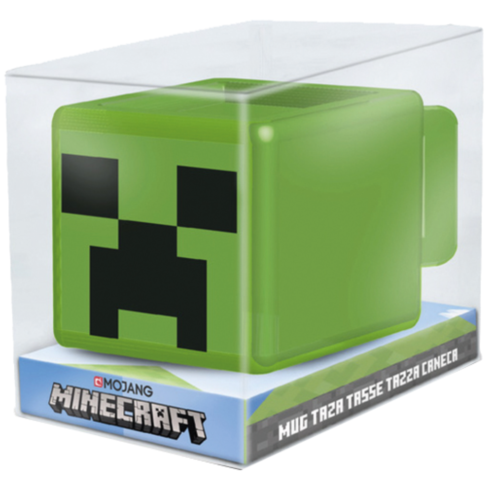 Minecraft - Creeper Face - 3D Tasse