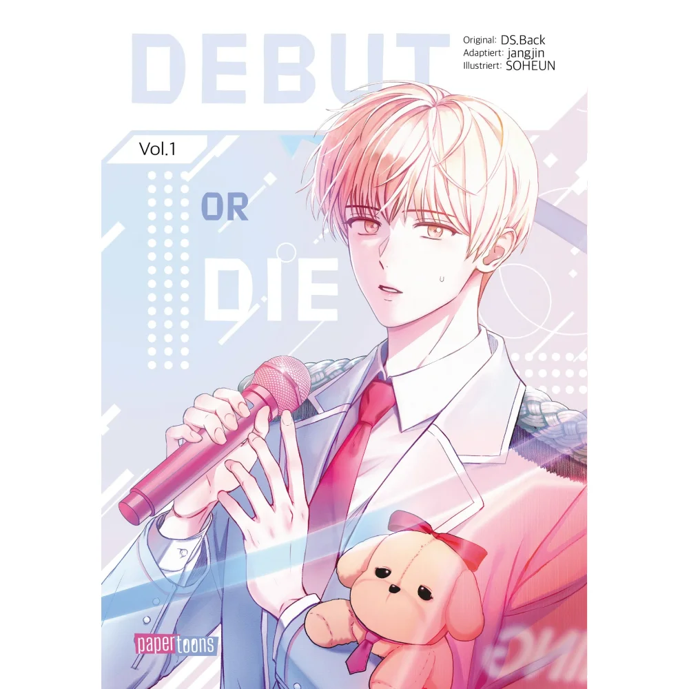 Cover von ›Debut or Die‹, deutsche Ausgabe von Papertoons.