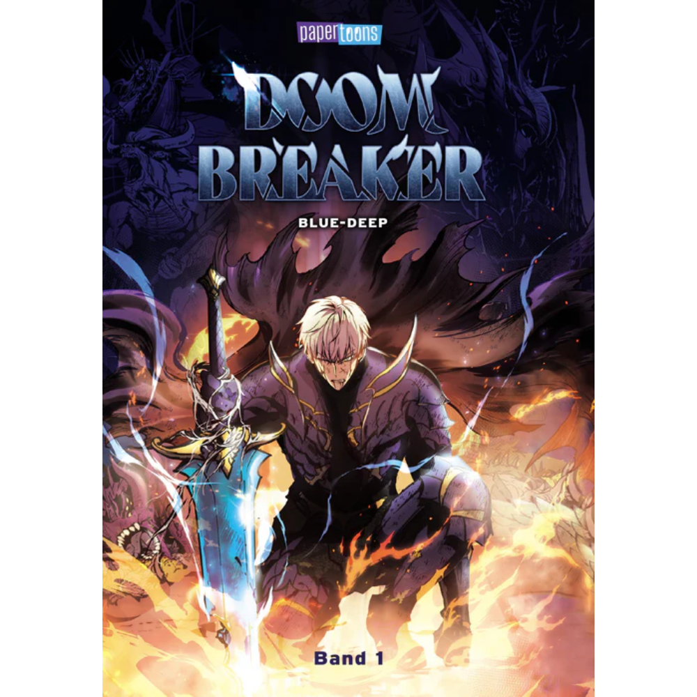 Cover von ›Doom Breaker‹, deutsche Ausgabe von Papertoons.