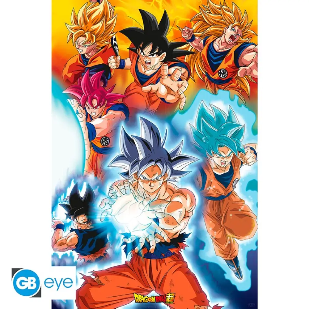 Dragon Ball Super - Goku's transformation - Poster (91,5 × 61 cm)