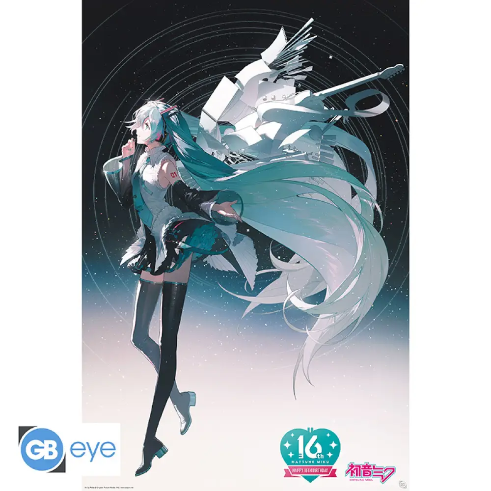 Hatsune Miku - Happy 16th Birthday Miku - Poster (91,5 × 61 cm)