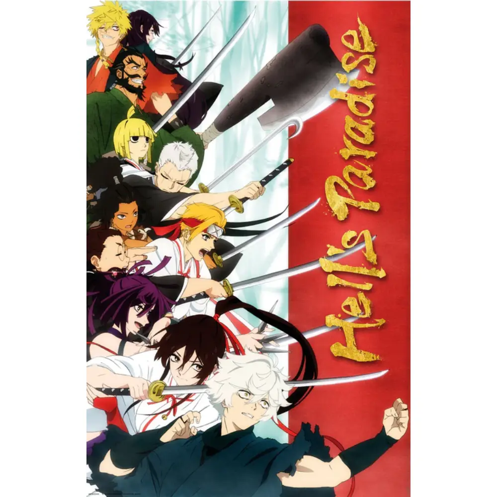 Hell's Paradise - Key art season 1 - Poster (91,5 × 61 cm)