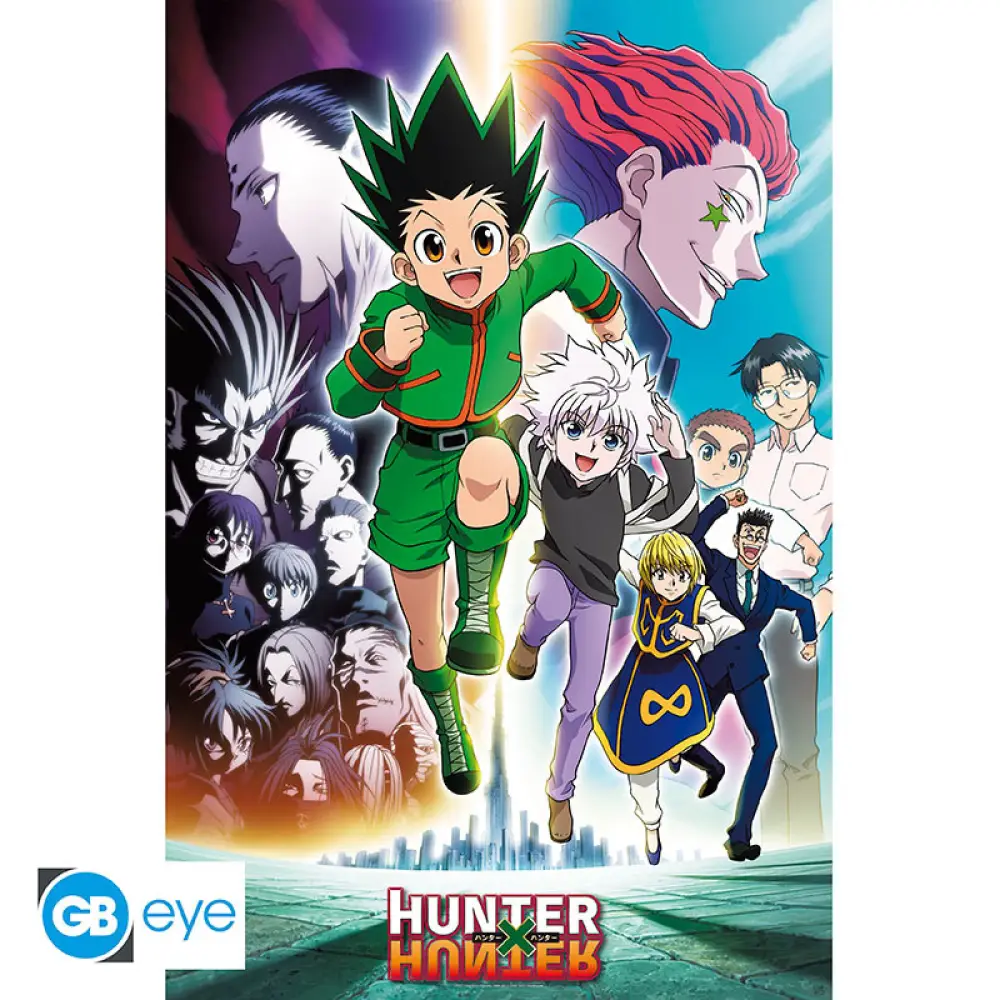 Hunter X Hunter - Keyart Running - Poster (91,5 × 61 cm)