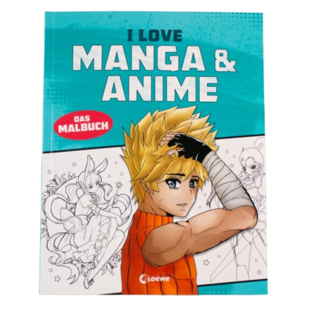I love Manga & Anime – Das Malbuch