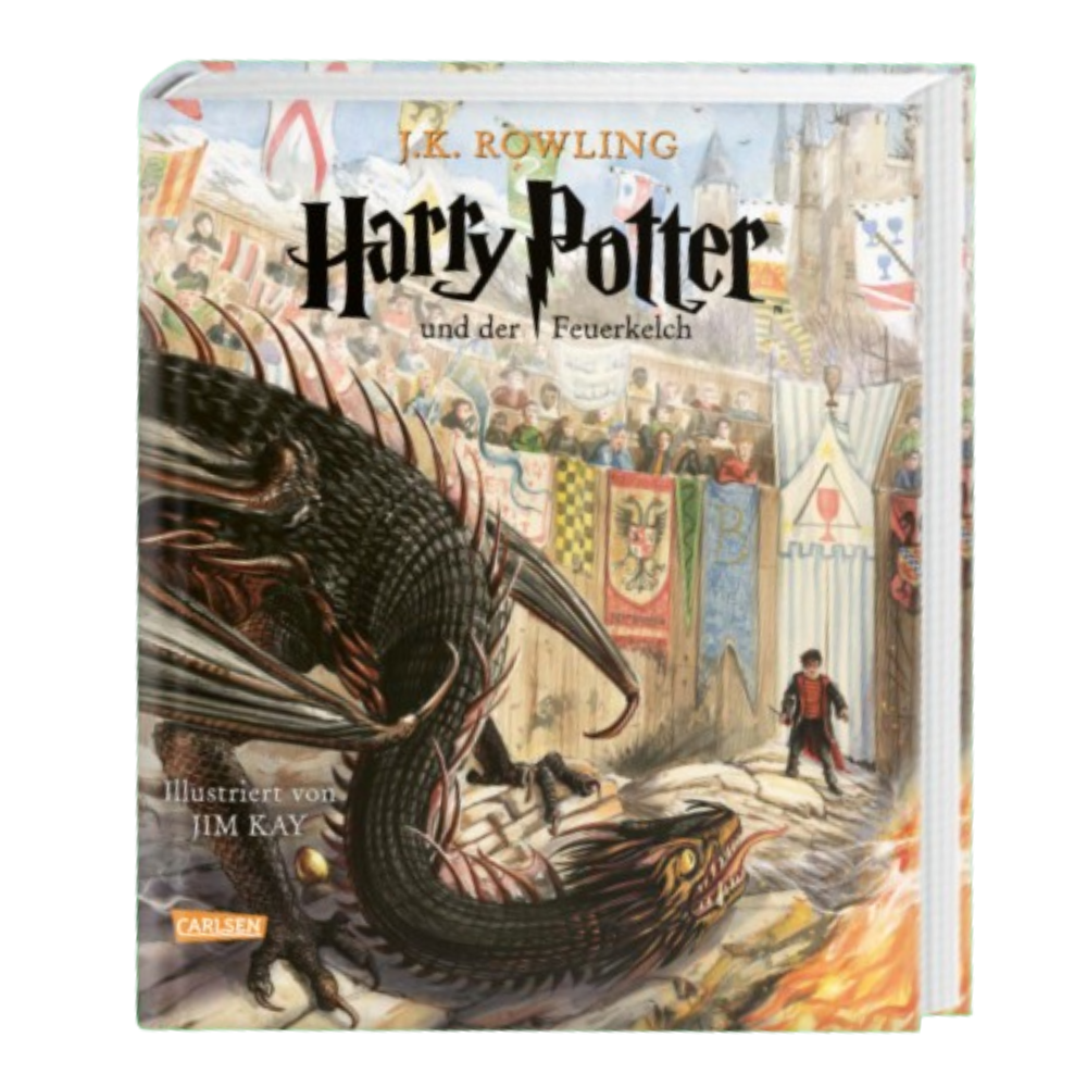J.K. Rowling – Harry Potter und der Feuerkelch (farbig illustrierte Schmuckausgabe - Hardcover)