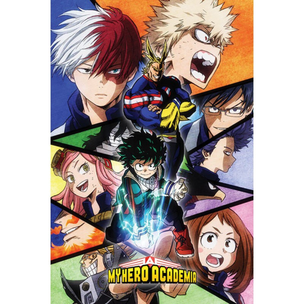 My Hero Academia - Characters Mosaic - Poster (91,5 × 61 cm)