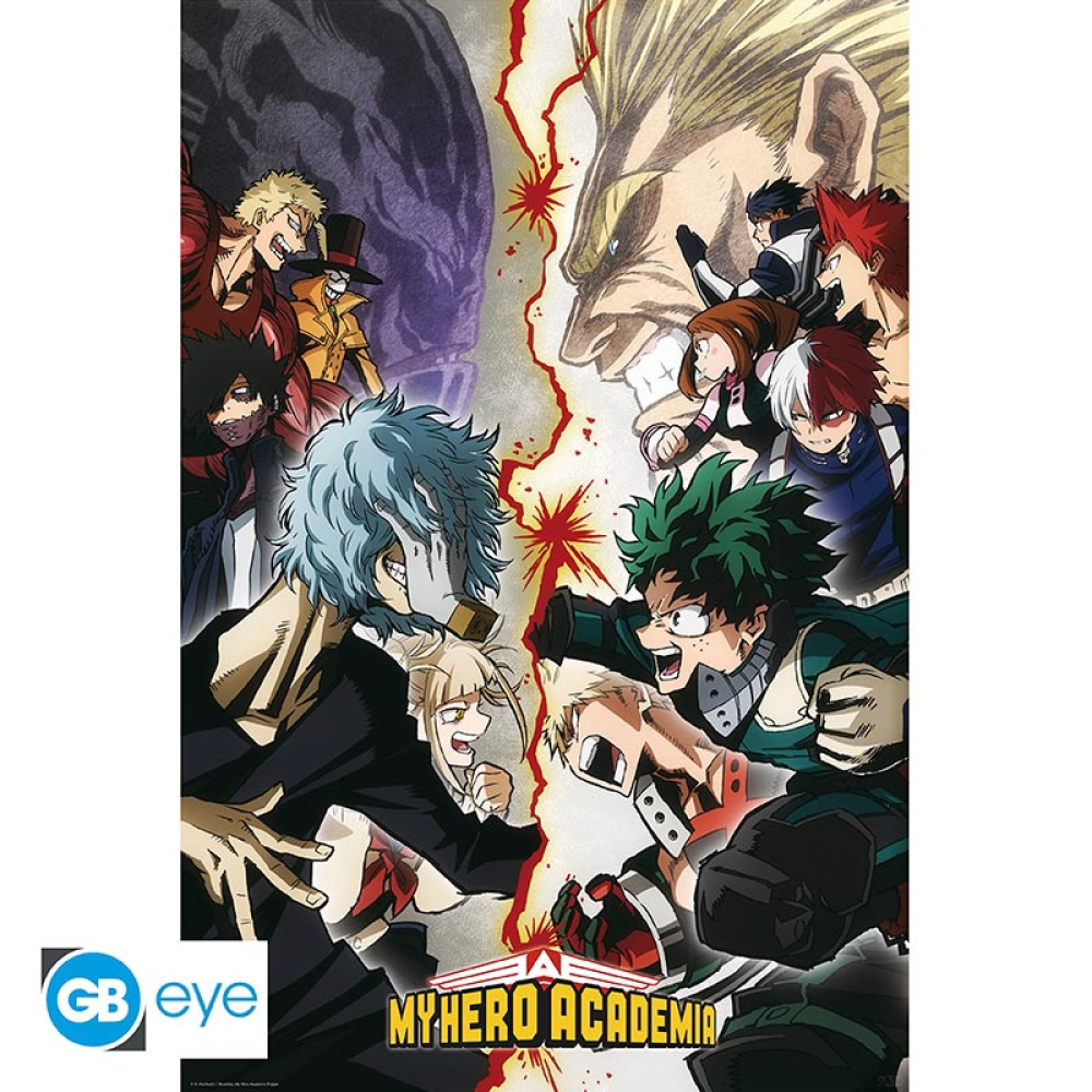 My Hero Academia - Heroes VS. Villains - Poster (91,5 × 61 cm)