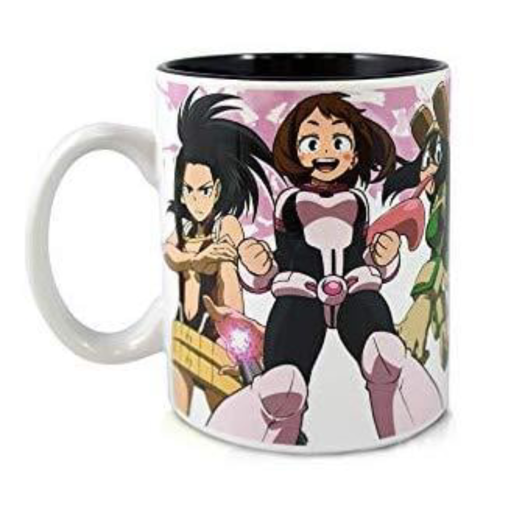 My Hero Academia Heroine Tasse aus Keramik, offiziell lizenziert von Stor, 315 ml Fassungsvermögen.
