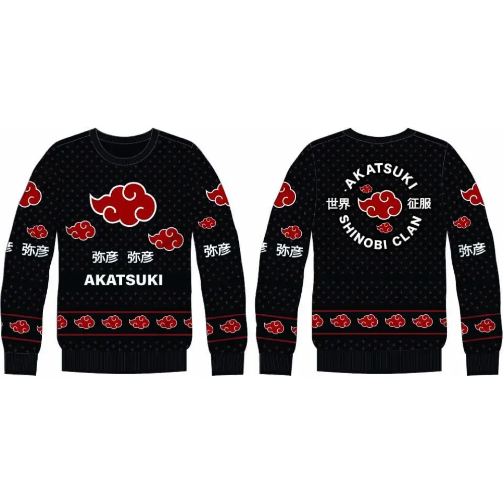 Naruto - Christmas Sweater - Akatsuki