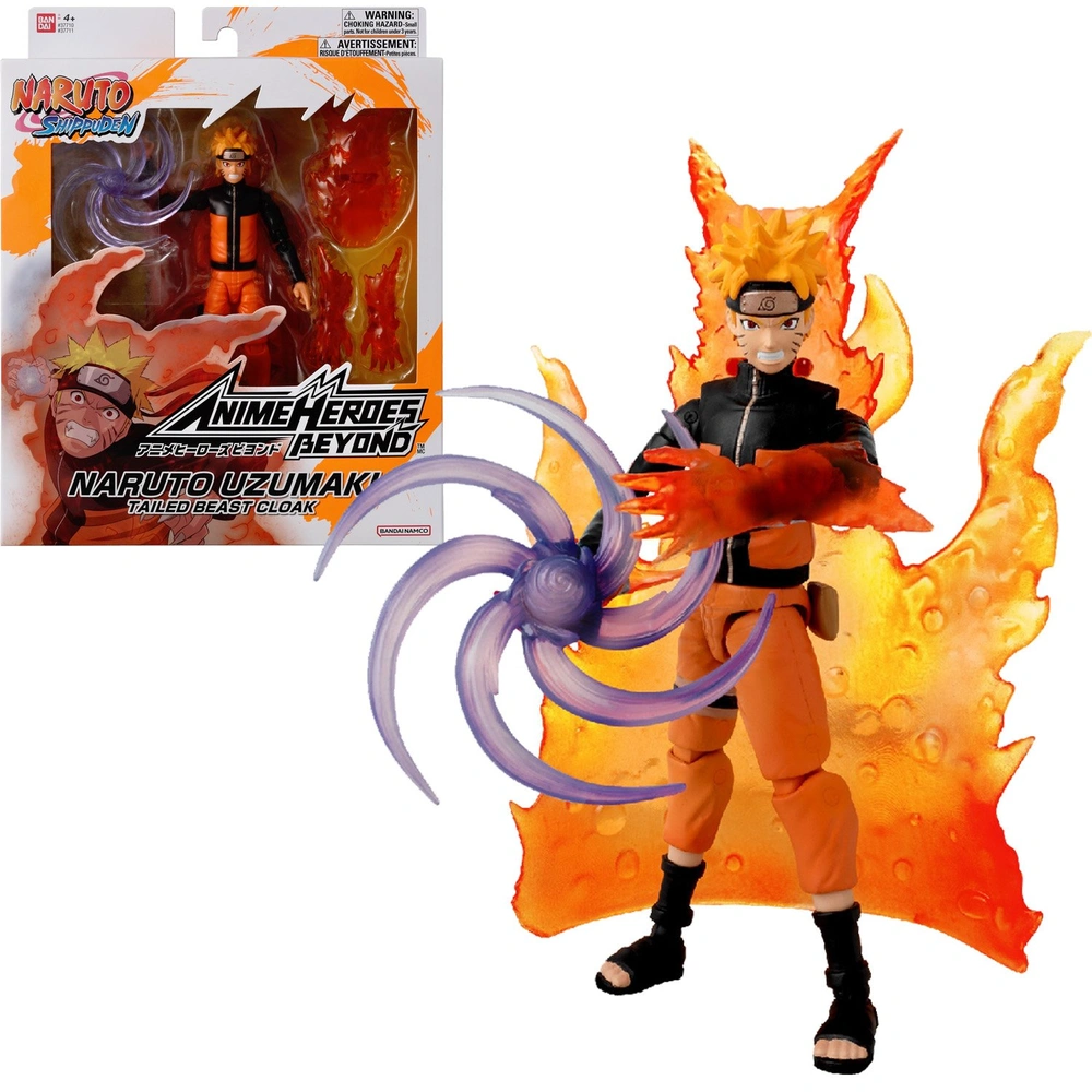 Naruto - Figure Anime Heroes - Actionfigur - Naruto (transf. effect) - 17 cm