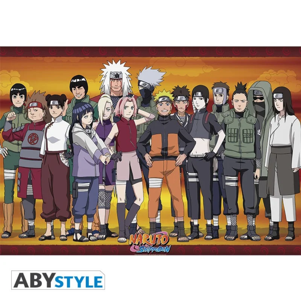 Naruto - Konoha Ninjas - Poster (91,5 × 61 cm)