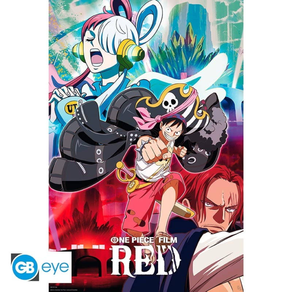 One Piece - RED - Movie -Poster (91,5 × 61 cm)