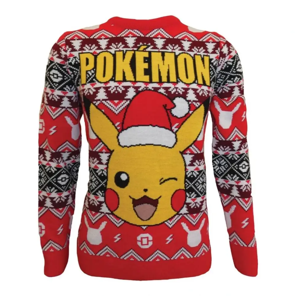 Pokemon - Sweatshirt Christmas Jumper - Pikachu