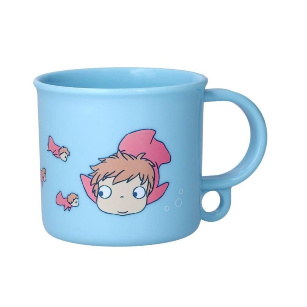 Ghibli Ponyo Tasse 200 ml – offizielle Ghibli Polypropylen-Tasse mit Ponyo on the Cliff Motiv von Skater.