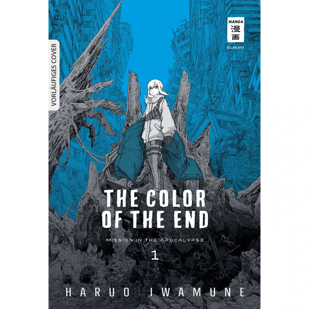 Cover des Mangas ›The Color of the End‹, deutsche Ausgabe von Egmont Manga.