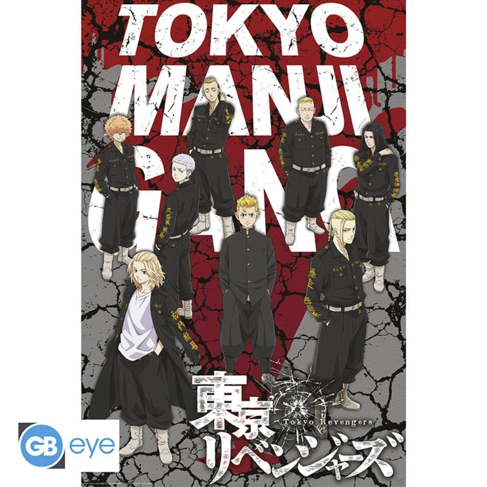 Tokyo Revengers - Takemichi & Tokyo Manji Gang - Poster (91,5 × 61 cm)