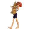 Cowboy Bebop – Ed und Ein – Pop Up Parade – 15 cm PVC-Figur von Good Smile Company, offiziell lizenzierte Animefigur mit Ed in dynamischer Pose und Corgi Ein in Fensterbox mit Base.