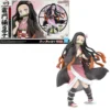 Bandai Spirits Demon Slayer Model Kit Nezuko Kamado – Kunststoff-Bausatz mit austauschbaren Gesichtern und beweglichen Gelenken