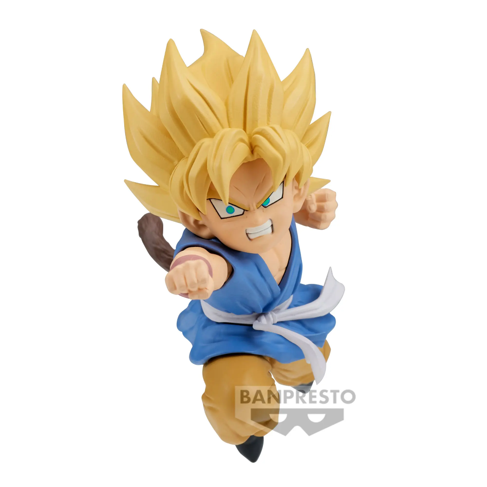 Banpresto Dragon Ball GT Son Goku Match Maker 13 cm – PVC-Figur in Kampfpose aus der Match Maker Serie von Bandai Spirits