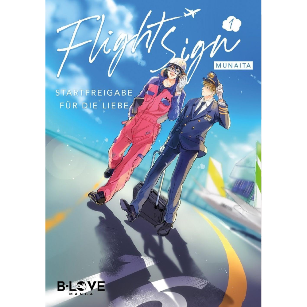 Flight Sign Manga Boys Love Flughafen Romance