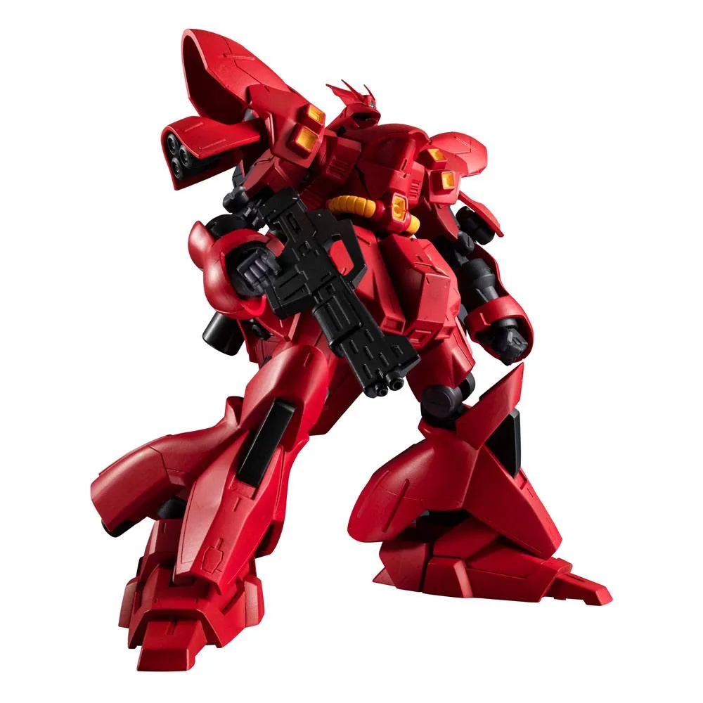 Bandai Spirits Gundam Universe MSN-04 Sazabi Actionfigur aus Char’s Counterattack – 16 cm – rote Rüstung mit Beam Rifle und Schild - Hauptbild