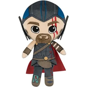 Funko Thor Plüschfigur 20 cm – offiziell lizenzierte Marvel Plush-Figur mit rotem Umhang im typischen Funko-Design.